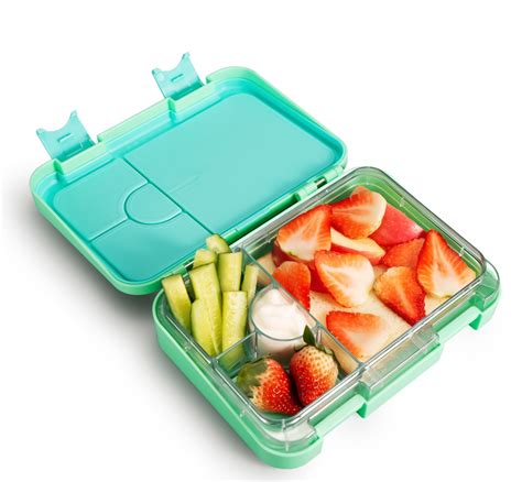 3 Compartments Bento Box Microwave Safe Lunch And Leftover Containers Set