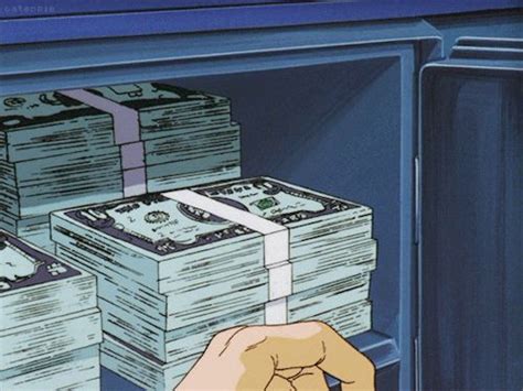 Pin By L I S H A 🪐 On Anime ×aesthetic× Money Animation Old Anime