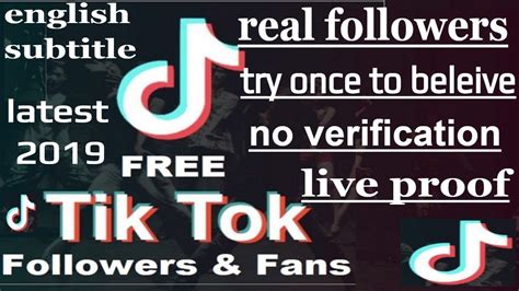 how to increase musically tik tok followers with proof nov 2019 no survey no app youtube