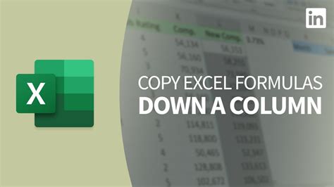 Excel Tutorial Copy Formulas Down A Column