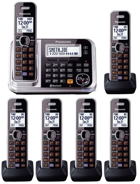 The Panasonic KX-TG7876S Link2Cell is a cordless phone system that ...