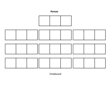Browse our selection of seating designed to support workers during a variety of settings. classroom seating plan template | Classroom seating chart ...
