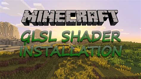 Minecraft GLSL Shaders Mod Installation Guide 1 7 10 YouTube