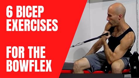 6 Bicep Exercises For The Bowflex Pr1000 And Blaze Youtube