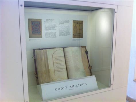 The Codex Amiatinus On Display Creative Calligraphy