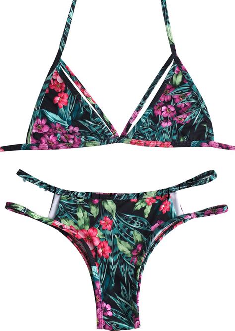 Floral Bikini Set Bellelily