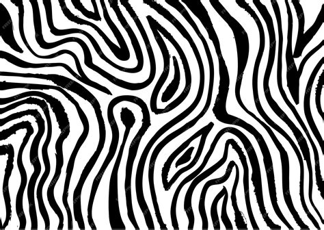 Premium Vector Abstract Zebra Skin Pattern