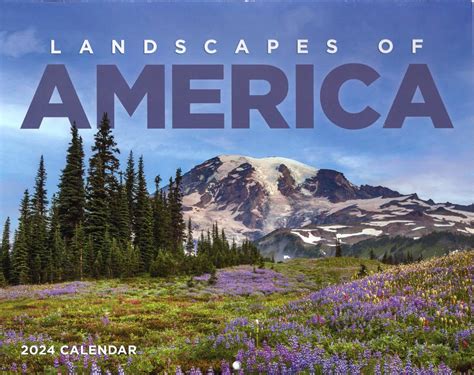 2024 Wall Calendar Landscapes Of America