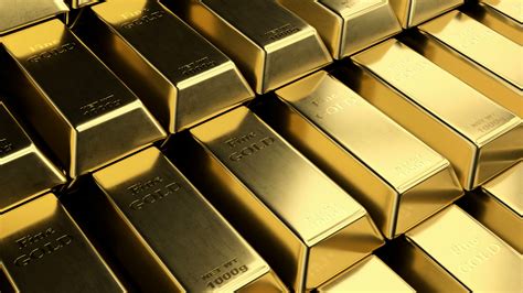 Close Up View Of Fine Gold Bar Stacks Stock Video Footage Storyblocks