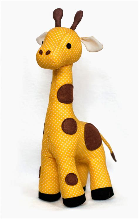 Toy Patterns By Diy Fluffies Giraffe Sewing Pattern Giraffe Sewing