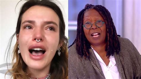 Bella Thorne In Tears After Whoopi Goldberg Shames Her Do You Think Whoopi Has A Point Or Is