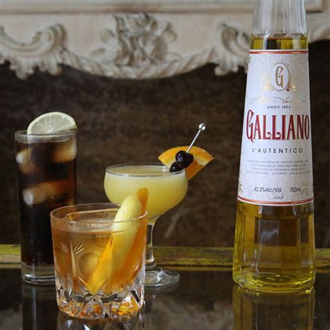 3 Cocktails That Will Make You Dust Off That Bottle Of Galliano Liqueur Drinks Liquor Recipes