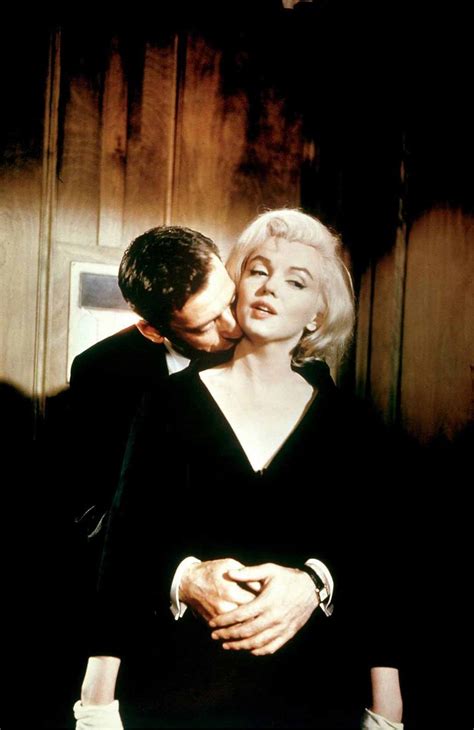 Marilyn Monroe And Yves Montand On The Set Of Let S Make Love 1960