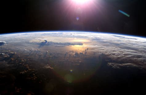 View From The International Space Station Hd Wallpaper