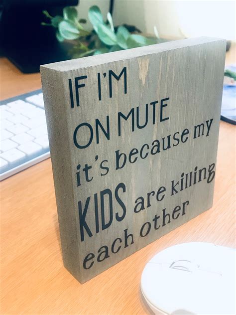 Funny Desk Sign Ideal For Those Working From Home And Etsy