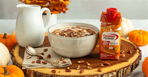 Pumpkin Spice Porridge A Premier Protein Recipe Obesityhelp