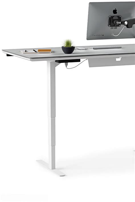 Centro 6451 2 Height Adjustable Standing Desk 60x24 Bdi Furniture