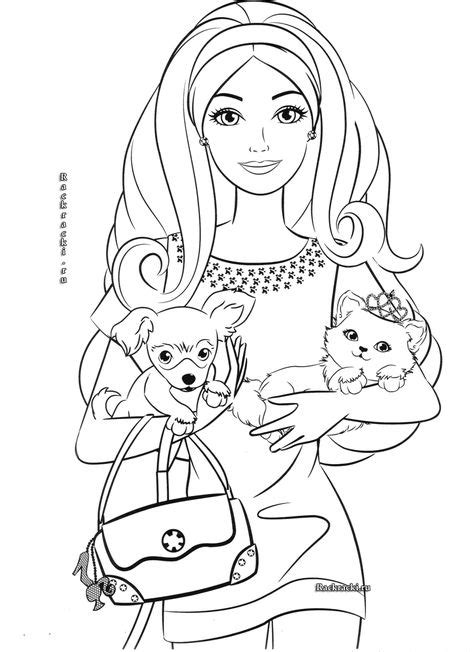 Barbie Stacy Coloring Page Coloring Pages