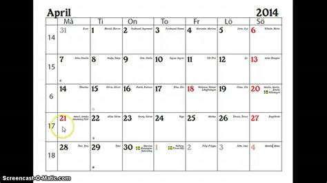 Terpopuler 34 Svensk Kalender 2020
