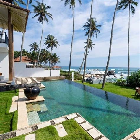 A Recently Completed Modern Contemporary Beach Villa In Sri Lanka With