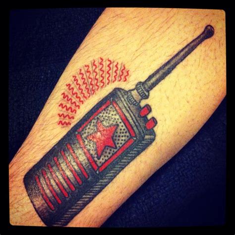 Please direct any questions to the mod team. Walkie talkie tattoo. Megan Emery @ bijou studio Austin ...