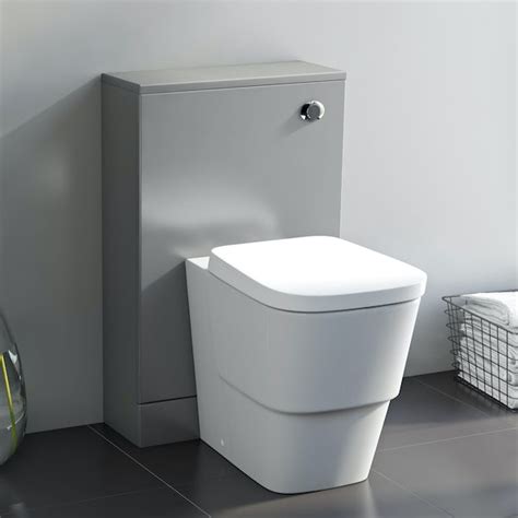 Orchard Derwent Stone Grey Back To Wall Toilet Unit 500mm At