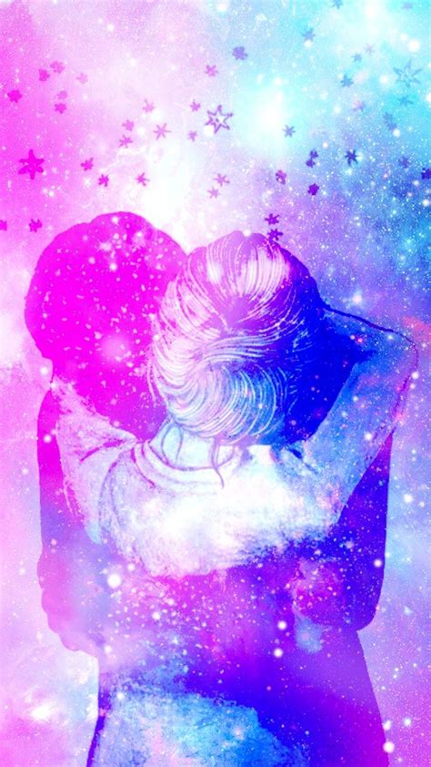 Love Is Universal Galaxy Love Couple Wallpaper Love Couple Love