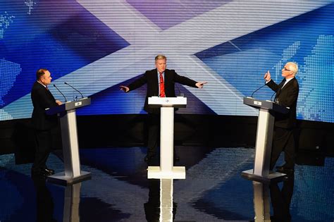 Key Leaders On Both Sides Of Scottish Independence Debate Clash On