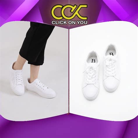 Jual Berrybenka Sofia Yuri Low Ankle Sneaker White Shopee Indonesia