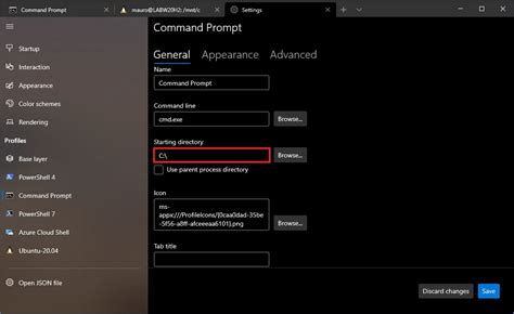 How To Change Starting Directory On Windows Terminal Pureinfotech