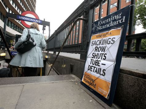 伦敦地铁员工罢工将影响数百万人组图新闻中心新浪网