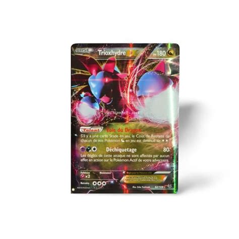 Carte Pokémon Trioxhydre Ex 180 Pv 62 108 Xy06 Ciel Rugissant Neuf Fr