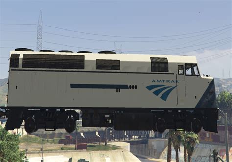 Amtrak Ca Liveries For Overhauled Trains Mod Gta5