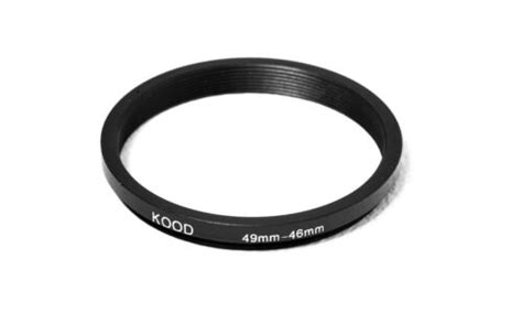 49mm 46mm 49 46 Stepping Ring Filter Ring Adapter Step Down Ebay