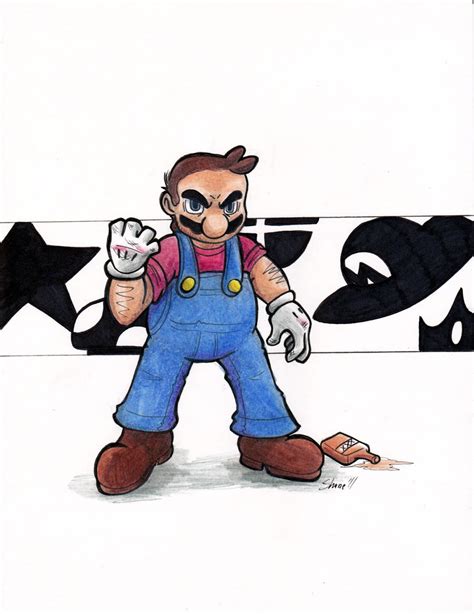 Mario There Will Be Brawl By Sea Salt On Deviantart