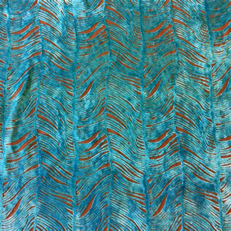 Turquoise Chenille Upholstery Fabric Upholstery