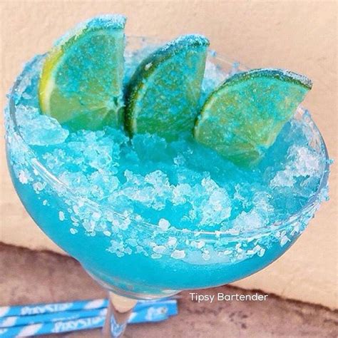 Tipsy Bartender On Instagram Blue Pixy Margarita 1 Oz 30ml Tequila