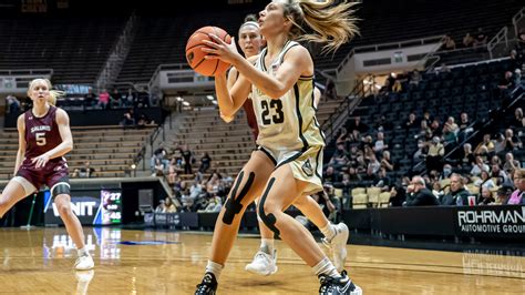 Who Won Purdue Womens Basketball Game Against Siue Abbey Ellis Katie Gearlds