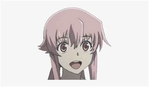 View Samegoogleiqdbsaucenao 1379152657642 Yuno Gasai Face Png PNG Image Transparent PNG