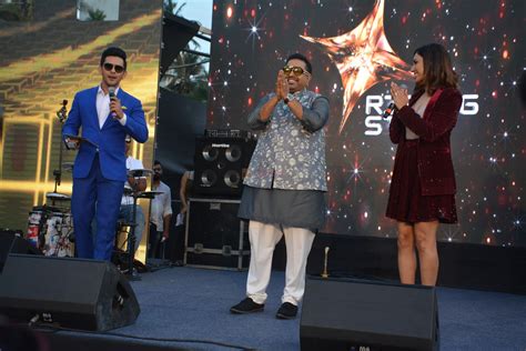 Shankar Mahadevan Neeti Mohan At The Launch Of Third Season Of Colors