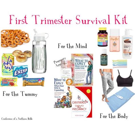 First Trimester Survival Kit Must Haves For The First Trimester