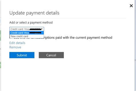 Make your tax payments by credit or debit card. Change payment from credit card to direct debit (bank account) - Microsoft Community