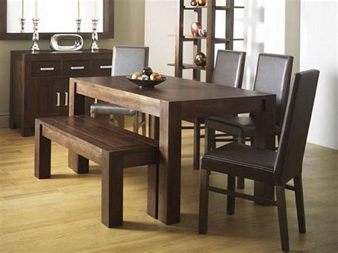 Perfect The Stylish Black And Wood Kitchen Table Display House Decor