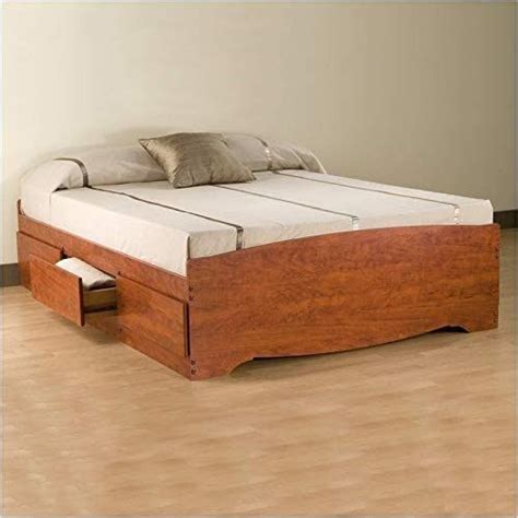 This mate's bed will suit any room layout, and. Chic Pemberly Row Queen Platform Storage Bed Furniture ...