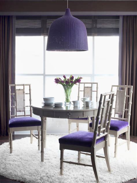 23 Purple Dining Room Designs Decorating Ideas Design Trends