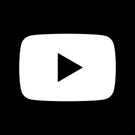 Youtube Dark Square Vector Images Icon Sign And Symbols