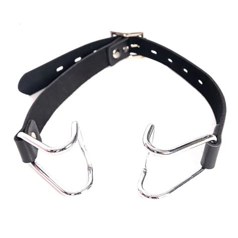 Adult Toys Harness Gag Spreader Bdsm Open Mouth Gags Metal Claw Hook