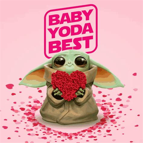 Love Baby Yoda Love You  Lovebabyyoda Loveyou Starwarslove