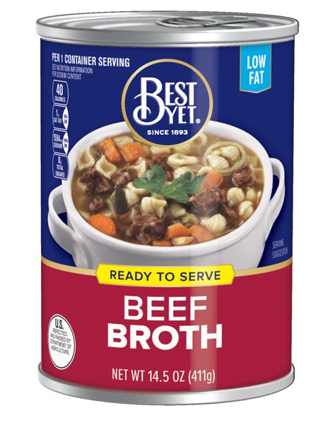 Beef Broth Best Yet Brand