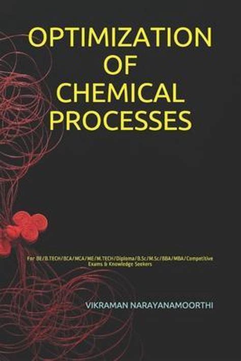 Optimization Of Chemical Processes Vikraman Narayanamoorthi